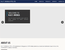 Tablet Screenshot of kut.com.sg