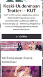 Mobile Screenshot of kut.fi