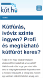 Mobile Screenshot of kut.hu